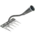 thumbnail image 5 of figatia Garden Rake Lawn Loosening Practical Sturdy Versatile Heavy Duty Hand Tool for Gardening Outdoor Homeowners Yard Cultivating 5, 5 of 8