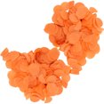 thumbnail image 4 of bolsas de confeti de papel redondo, 2,5 cm, suministros para decoración de bodas, festivales y fiestas de cumpleaños, color naranja, 4 of 5