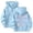 A01 Light Blue, variant on Long Sleeve Sweatshirt For Women Casual Comfortable Zip Up Hooded Sports Hoodie Streetwear Tops Clothes With Pocket