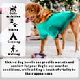 thumbnail image 5 of Kickred Basic Dog Hoodie Sweatshirts, Pet Clothes Hoodies, Granular Velvet, Sweater with Hat and Leash Hole, Soft Velvet Outfit Coat for Small Medium Large Dogs, 5 of 7
