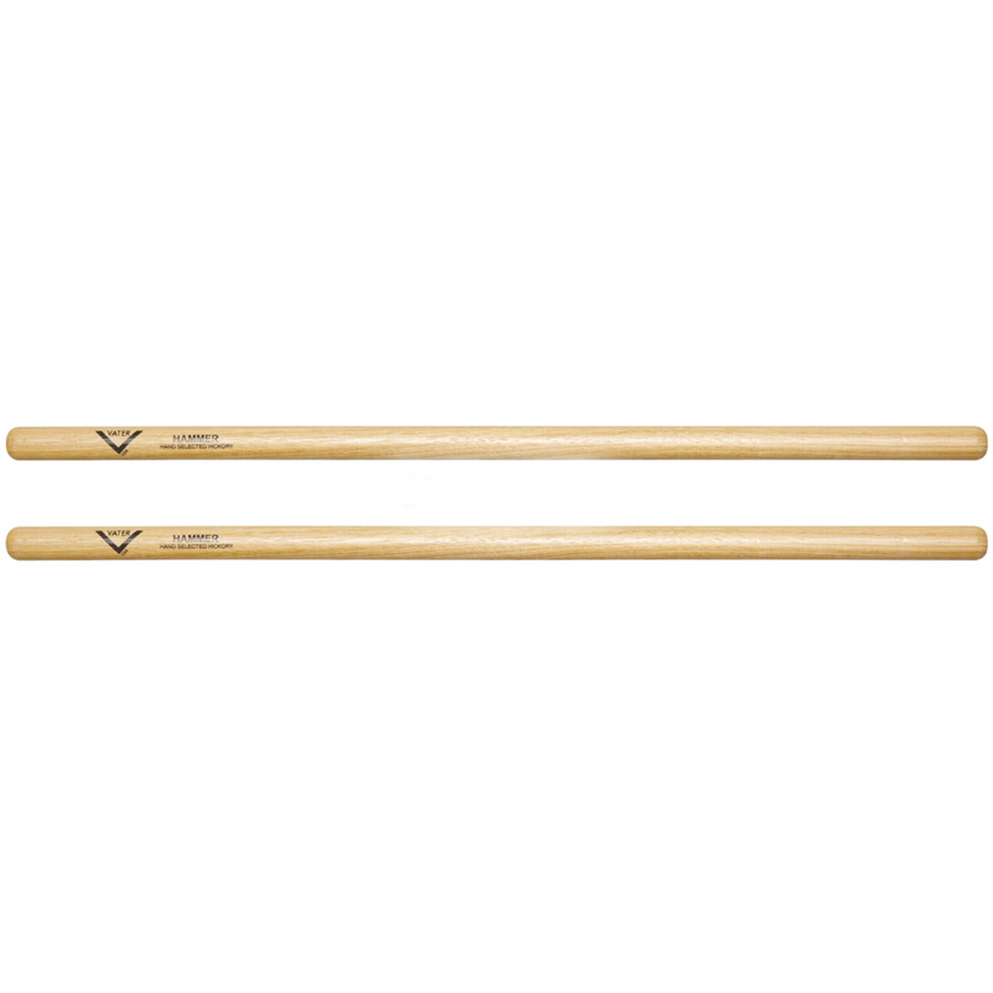 Vater VHHW Wood Tip Double Butt End Hickory Drumsticks
