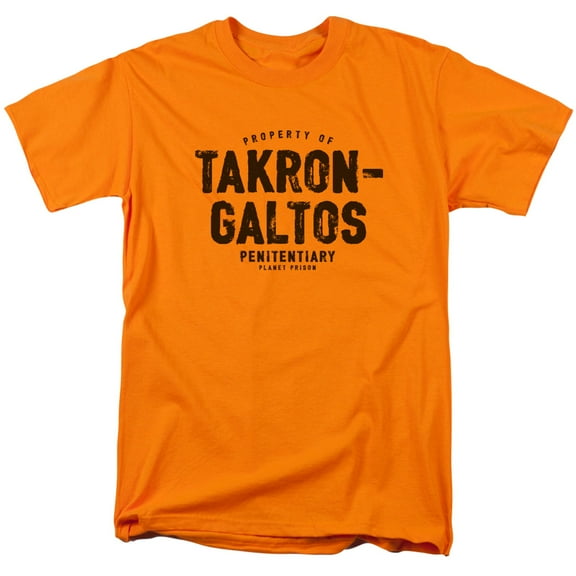 JLA Justice League Takron GaltoS/S S Adult 18/1 T-Shirt Orange