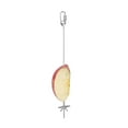 thumbnail image 4 of Xihbxyly Tenedor de Fruta de Acero Inoxidable, Brochetas Versátiles para Comida de Pájaros, Comedero Colgante Fácil de Limpiar, Fomenta La Búsqueda de Alimento, Enriquece La Nutrición de Las Mascotas, 4 of 5