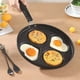 thumbnail image 3 of Sartén para Desayuno de 4 Agujeros, Mini Sartén para Tortillas, Utensilios de Cocina para el Hogar, Sartén Pequeña Antiadherente, Molde para Hacer Bolas de Masa de Huevo, 3 of 4
