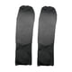 thumbnail image 2 of 3 Pares de Espinilleras para Mujer, Protectores de Empeine, Protección para Entrenamiento, Almohadillas para Piernas, Ropa Elástica Informal, Accesori L M y S Negro, 2 of 9