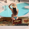thumbnail image 7 of GZHJMY Beach Towel for Women Girls, Vintage Nature Bath Towel, Oversized Lightweight Sport Towel, 31x51 Inch, 7 of 7