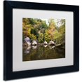 thumbnail image 2 of Trademark Fine Art "Graffiti Fall" Canvas Art by Kurt Shaffer, White Matte, Black Frame, 2 of 4