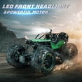 thumbnail image 5 of LOHEER Remote Control Car 1:18 All-Terrain Metal Shell RC Monster Truck, Anti-Slip Tires, LED Light, 5 of 9