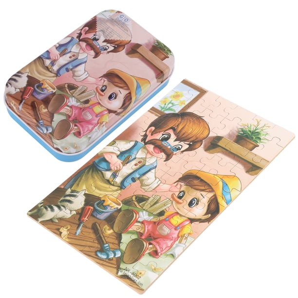Rompecabezas 60 Piezas Patrón De Dibujos Animados Niños Rompecabezas Juguetes De Interacción Entre E Hijos GiftPuzzle Juguete