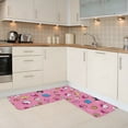 thumbnail image 5 of Saiise Sanrio Af Print 2 Pcs Kitchen Rugs and Mats,Non-Slip Waterproof Kitchen Rug Set for Kitchen,Office,Sink 17"x47.2"+17"x29.5", 5 of 6