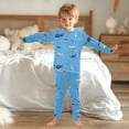 thumbnail image 6 of joogoo Airplanes Flying Pajamas Set Long Sleeve Soft Cotton Sleepwear 2 Piece 24M, 6 of 7