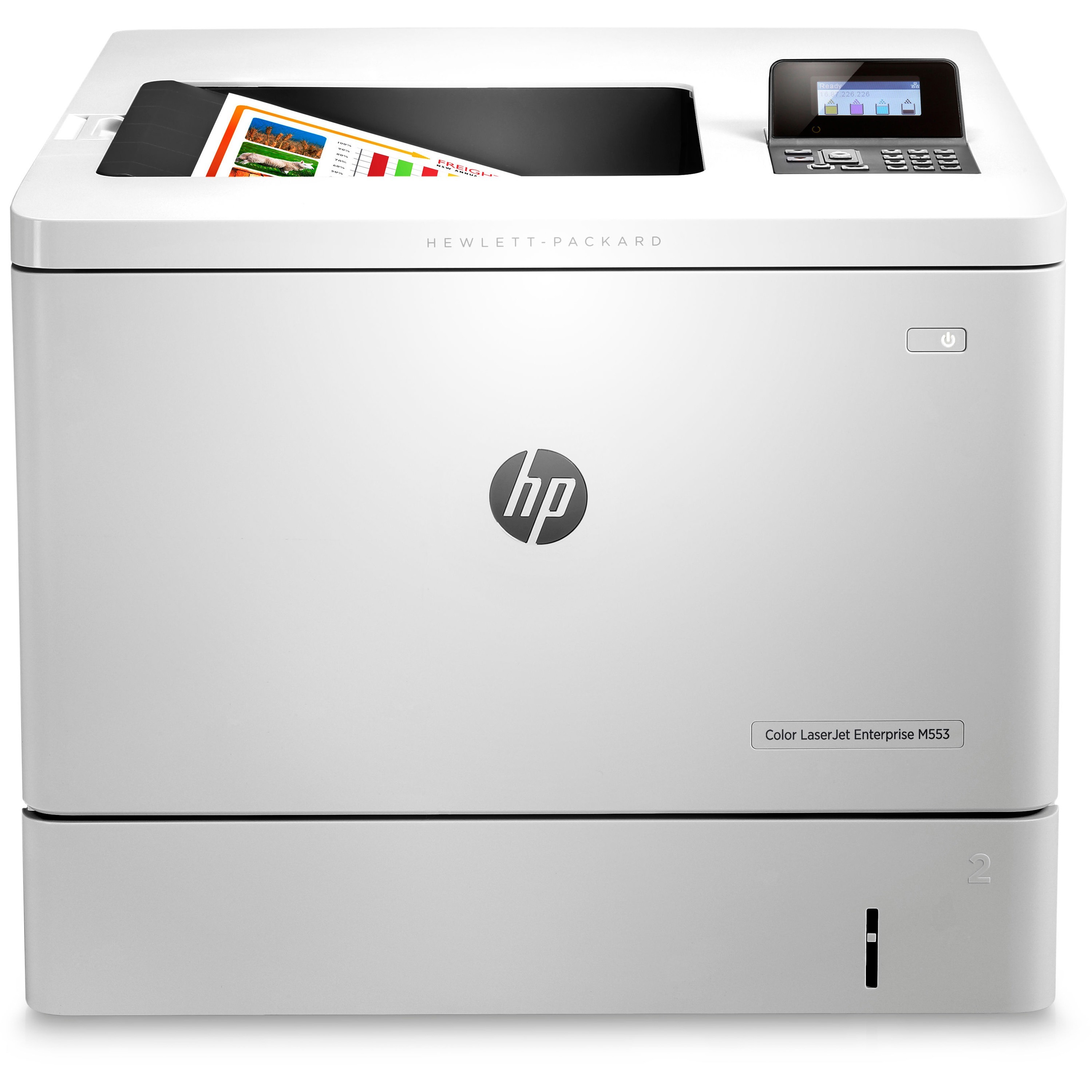 Hp color laserjet enterprise m553n обзор