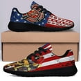 thumbnail image 3 of Firefighter Honor Respect Courage Shoes Sneakers Black Size 12, 3 of 7