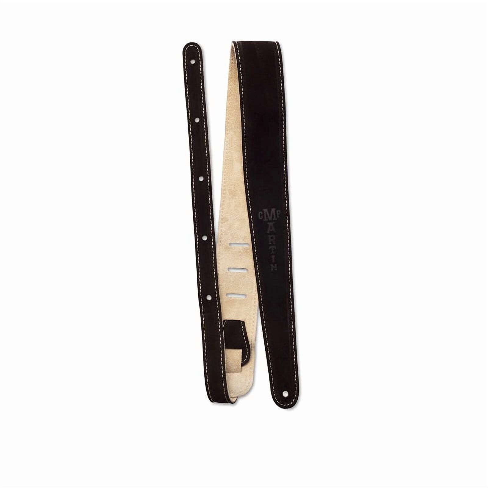Martin 18A0017 2.5" Brown Suede Guitar Strap