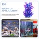 thumbnail image 3 of HEALEEP Planta Decorativa Artificial En Material Morado Para Acuario Y Ambiente, 3 of 6