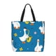 thumbnail image 1 of Easygdp Cartoon Goose Bolsa Tote para Mujer, Bolso de Hombro para Trabajo, Playa, Viajes, Compras y Supermercado, 1 of 7
