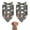 Dark Gray Princess, variant on Dog Bandana 2 Pack,Dark Gray Princess Unicorn Cloud Pattern Bandanas for Dogs,Cat Bandana,Small/ Large Dog Bandana 2 Size,Dog Bandanas