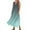 Cyan #190, variant on Mohiass 2024 Cotton Linen Sleeveless Plus Size Dresses for Women Tropical Casual Round Neck Sundress with Pockets Red 4XL