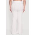 thumbnail image 4 of Women's Plus Size Almost Famous High Waisted Cable Knit Pants, 4 of 4