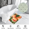 thumbnail image 3 of Peach Polyester Indoor/Door/Bath Rugs: Non-Slip, Machine Washable Mats, 3 of 6