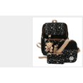 thumbnail image 3 of Womens Canvas Backpack Shoulder Bag School Travel Camping Satchel Rucksack, 3 of 5