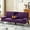 Purple002, variant on Gewnee 65.35" Futon Sofa Bed,Foldable Sleeper Sofa with 2 Cup Holders,5 Adjustable Positions,Suitable for Home and Guest Room.Navy Blue