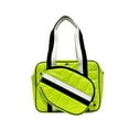 thumbnail image 4 of S SERENABLE Racket Bag Carrying Squash Racquet Bag Removable Adjustable Strap Tennis Bag Green, 4 of 9