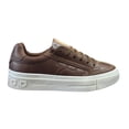 thumbnail image 1 of Tenis Ferragamo Gancio color café caramelo con suela color blanco mate, 1 of 5
