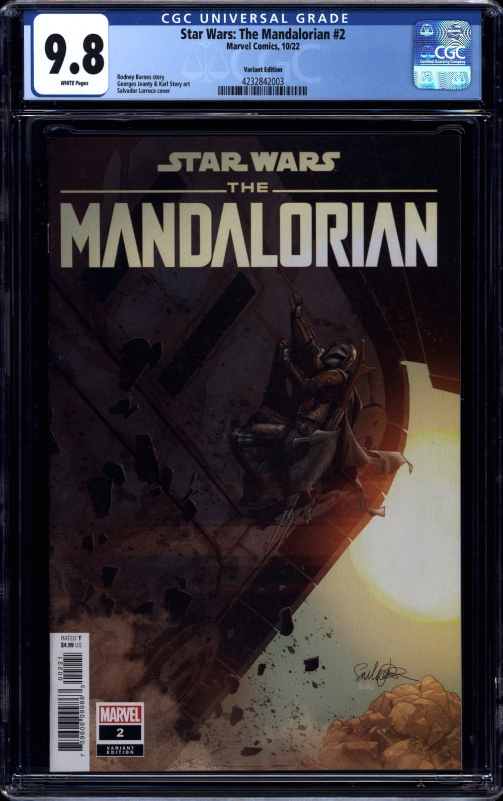 Cover of Star Wars: The Mandalorian #2