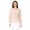Blush, variant on YEMAK Women's Casual Classic Crewneck Waffle Knit Long Sleeve Thin Pullover Sweater MK8176-BLUSH-L