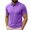 c01Purple, variant on Men's Business Casual Shirts Button Down Shirt Solid Colod Lapel Short Sleeve T-Shirt Stretchy Golf Tees Fitted Dress Shirts Red XL