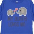 thumbnail image 4 of Inktastic My Auntie Loves Me Boys or Girls Long Sleeve Toddler T-Shirt, 4 of 5