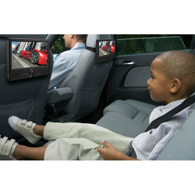 GPX Portable DVD Player with Two 9