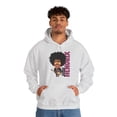 thumbnail image 3 of Jimi Hendrix Cartoon Portrait Hoodie, Black History Icon Sweatshirt, 3 of 3