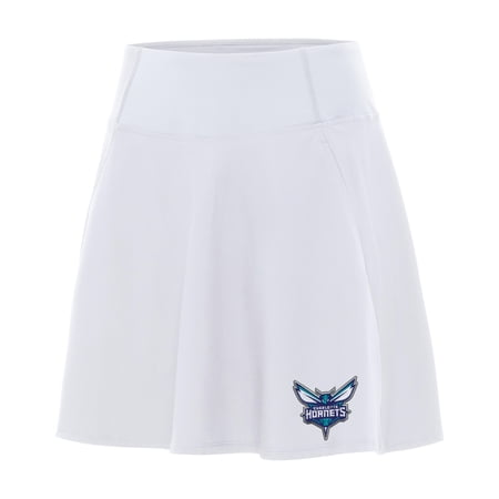 Women s Antigua White Charlotte Hornets Chip Skort