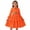 Orange, variant on Liyamei Girls Party Dresses, Kids Long Sleeve Dress, Lapel Shirt Dress with Belt Formal Daily Orange 7-8 Years