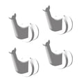 thumbnail image 4 of 2x Soporte Calefactor para Toallero con Calefacción, Gancho Calefactor para Estante para Bufandas, Colgador de Ropa, Soporte de Riel Calefactor Montad 2 piezas, 4 of 8