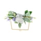 thumbnail image 1 of Coronas de Metal Artificiales Guirnalda de Aro de Pared Colgante Coronas de Boda Decoración de Flores Falsas para la Ceremonia de Boda Fiesta de Aniversario ANGGREK Otros, 1 of 8