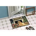 thumbnail image 3 of Carolines Treasures DAC2667JMAT 0.15 x 24 x 36 in. Golden Retriever Cozy Christmas Doormat, 3 of 6