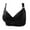 Black, variant on Dealovy Full Coverage Bras for Women No Underwire Lace Floral Adjustable Strap Seamless Push up Bras