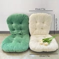 thumbnail image 6 of Green Chair Cushion, Soft Seat Cushion with Removable Cover, Office Chair Cushion with Ties, Indoor Rocking Chair Cushion 17 * 17 Inch, Desk Chair Cushion Soft Seat Cushion with Removable, 6 of 10