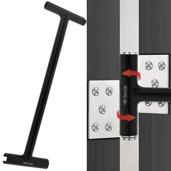 Door Hinge Adjustment Tool Carbon Steel Integral Steel Hinge Bender Accurate Efficient Door Repair Spanner for Bedroom