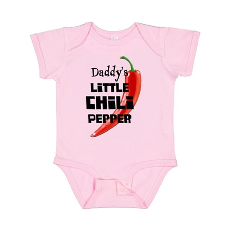 

Inktastic Daddy s Little Chili Pepper Gift Baby Boy or Baby Girl Bodysuit