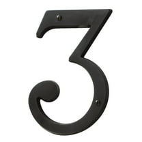 5 in. Oil-Rubbed Bronze House Number 3