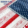 thumbnail image 5 of 4th of July Decorations - 4 x 2.2 Ft Rag American Flag Banner for Home Party Wall Hanging Decor - Independence Day Accessories for 250th Anniversary Celebration Indoor Outdoor(2PCS), 5 of 8