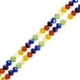thumbnail image 2 of John Bead DIY Designer Glass Bead Strand - Transparent Rainbow Mix, 2 of 5