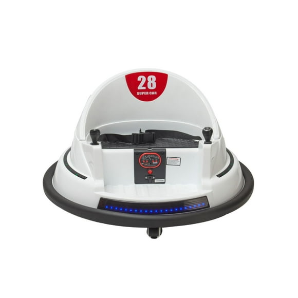 Montable Electrico Denco Toys Bumper Car Carro de Choque Blanco
