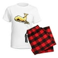 thumbnail image 5 of CafePress - Fawn Whippet Lover Women's Light Pajamas - Women's Short Sleeve Print T-Shirt and Pants Light Cotton Pajama Set, 5 of 7