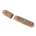thumbnail image 4 of <p>Needle Storage Case, Vintage Stylish  Storage Tube Carved Pattern Prevent Loss Beautiful  For Pins</p>, 4 of 7
