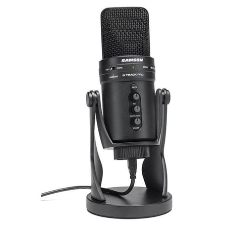Samson SAGM1UPRO G-Track Pro USB Microphone with Built-In Audio Interface